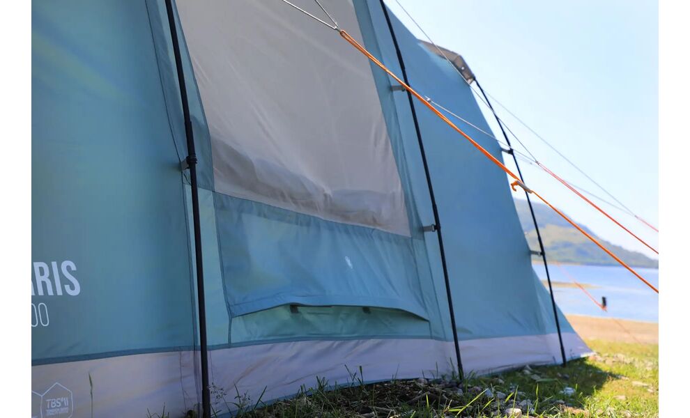 5-місний кемпінговий намет Vango Harris 500, Кількість місць: 5, Колір: Mineral Green, зображення 17