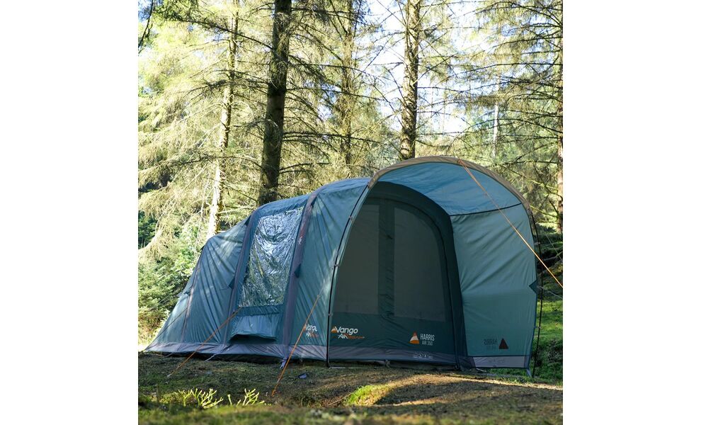 3-місний кемпінговий надувний намет Vango Harris Air 350, Кількість місць: 3, Колір: Mineral Green, зображення 6