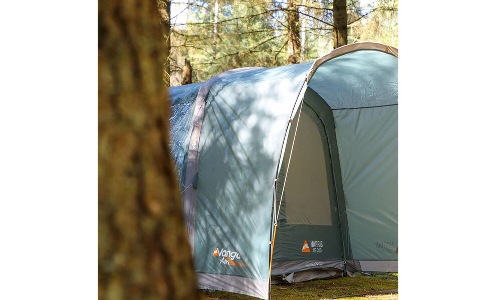 3-місний кемпінговий надувний намет Vango Harris Air 350, Кількість місць: 3, Колір: Mineral Green, зображення 7