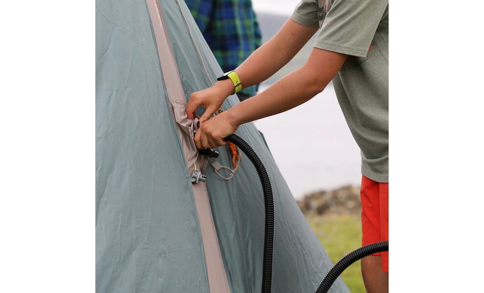 3-місний кемпінговий надувний намет Vango Harris Air 350, Кількість місць: 3, Колір: Mineral Green, зображення 9