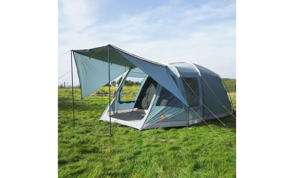 4-місний кемпінговий намет Vango Mokala 450, Кількість місць: 4, Колір: Mineral Green, зображення 3