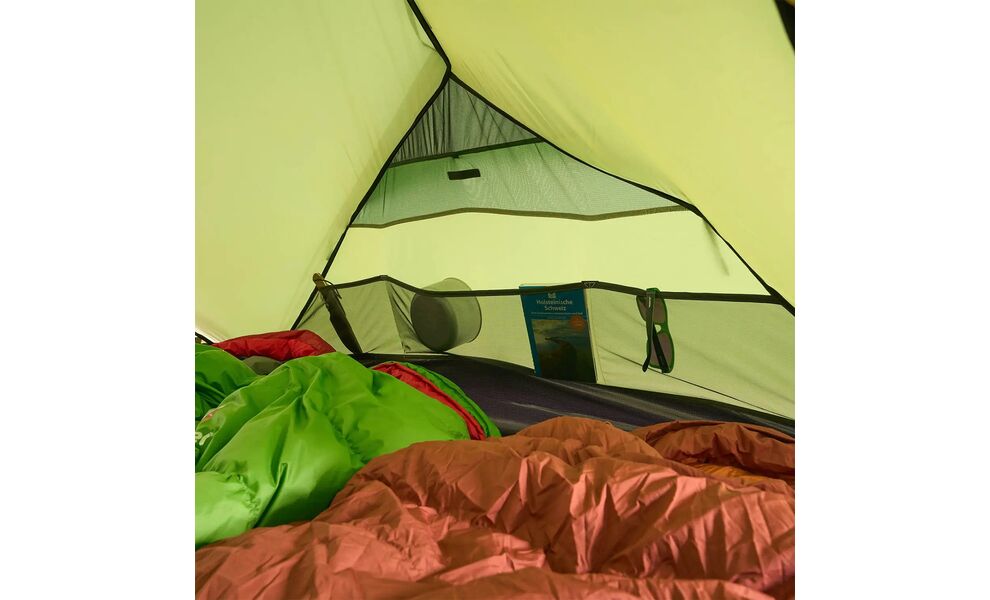 3-місний ультралегкий намет Wechsel Exogen 3: двошаровий, Кількість місць: 3, Колір: Green, зображення 19