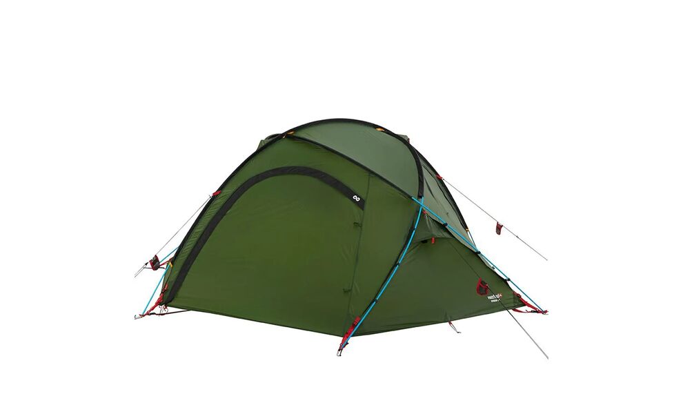 2-місний намет Wechsel Forum 4 2: двошаровий, вітростійкий, Кількість місць: 2, Колір: Green, зображення 4