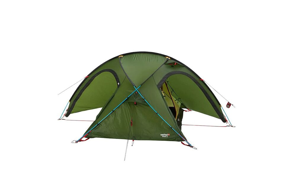 2-місний намет Wechsel Forum 4 2: двошаровий, вітростійкий, Кількість місць: 2, Колір: Green, зображення 31