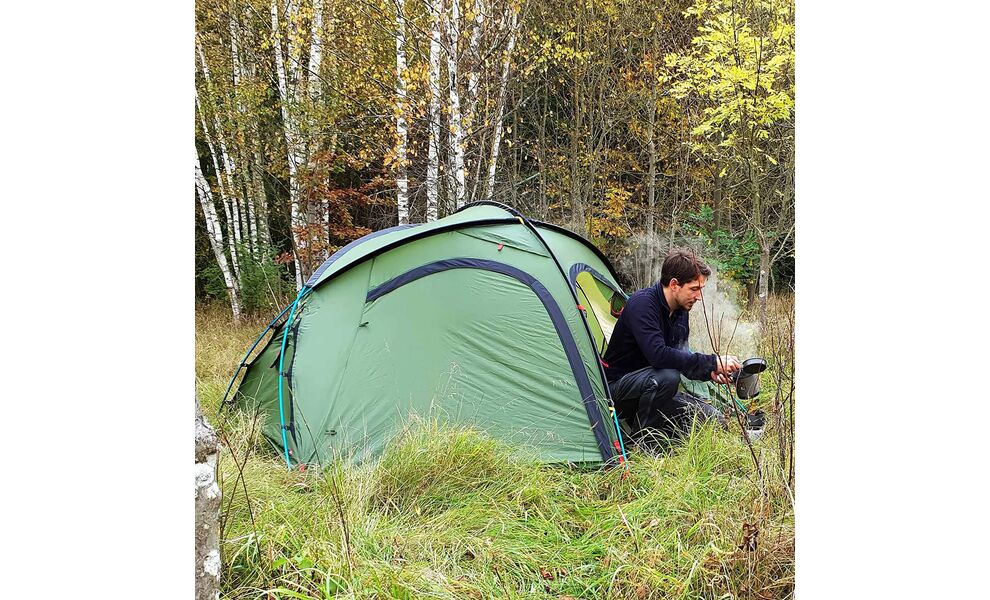 2-місний намет Wechsel Forum 4 2: двошаровий, вітростійкий, Кількість місць: 2, Колір: Green, зображення 48