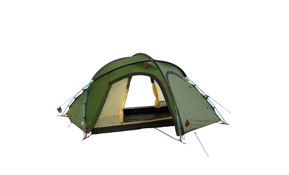 2-місний намет Wechsel Forum 4 2: двошаровий, вітростійкий, Кількість місць: 2, Колір: Green, зображення 27