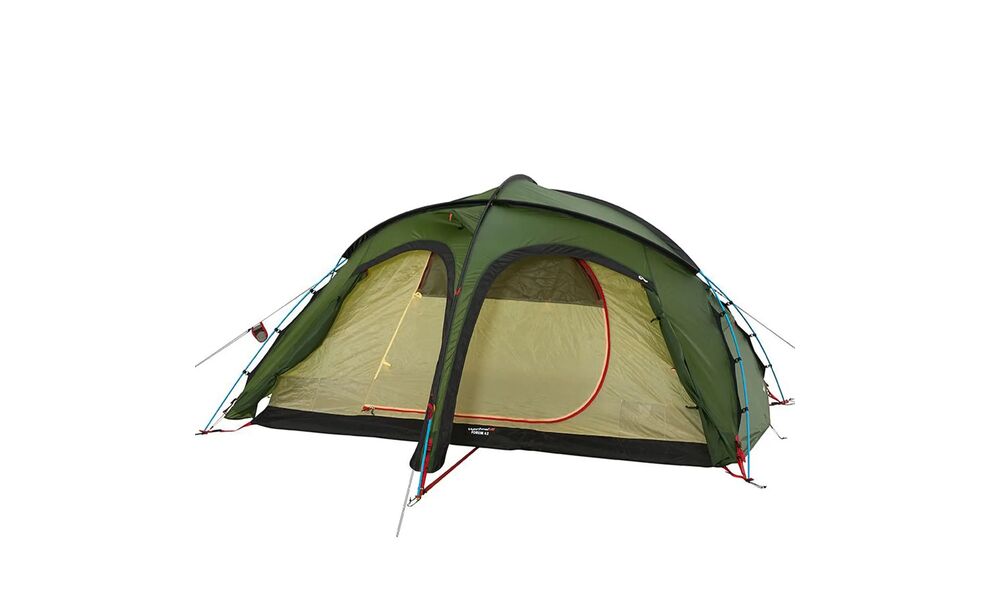 2-місний намет Wechsel Forum 4 2: двошаровий, вітростійкий, Кількість місць: 2, Колір: Green, зображення 6