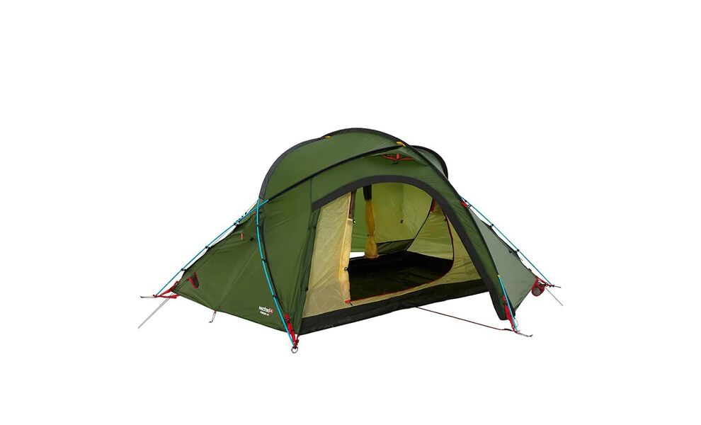 2-місний намет Wechsel Forum 4 2: двошаровий, вітростійкий, Кількість місць: 2, Колір: Green, зображення 13
