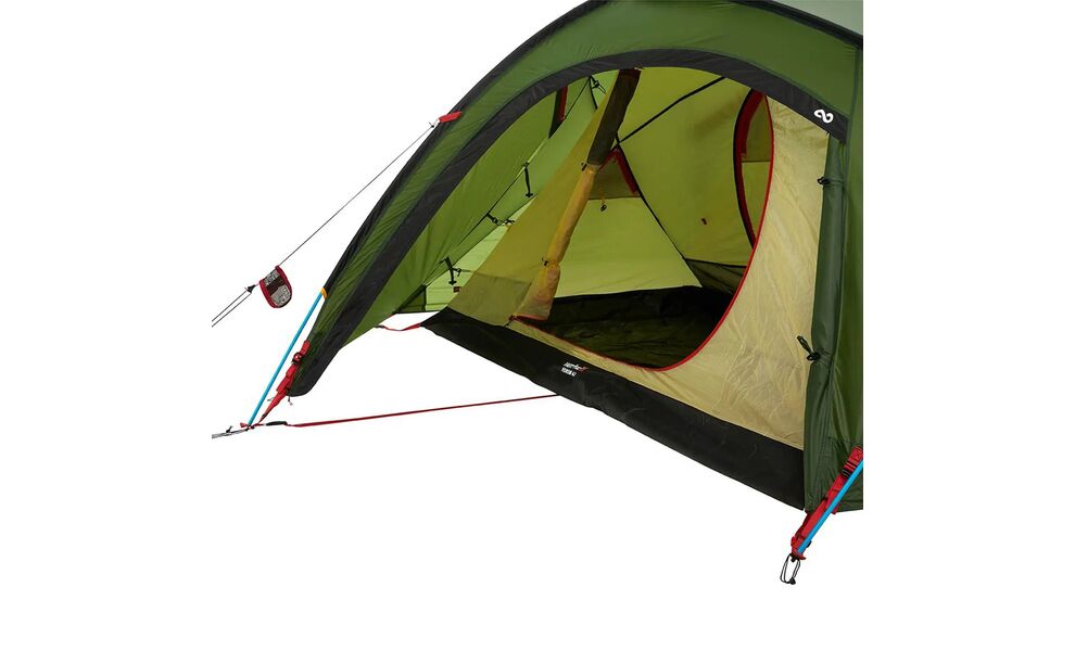 2-місний намет Wechsel Forum 4 2: двошаровий, вітростійкий, Кількість місць: 2, Колір: Green, зображення 35