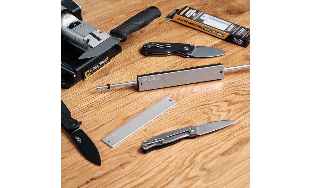 Набір змінних пластин Work Sharp Coarse Diamond (320/400) для точильної системи Precision Adjust, 2 шт., зображення 5