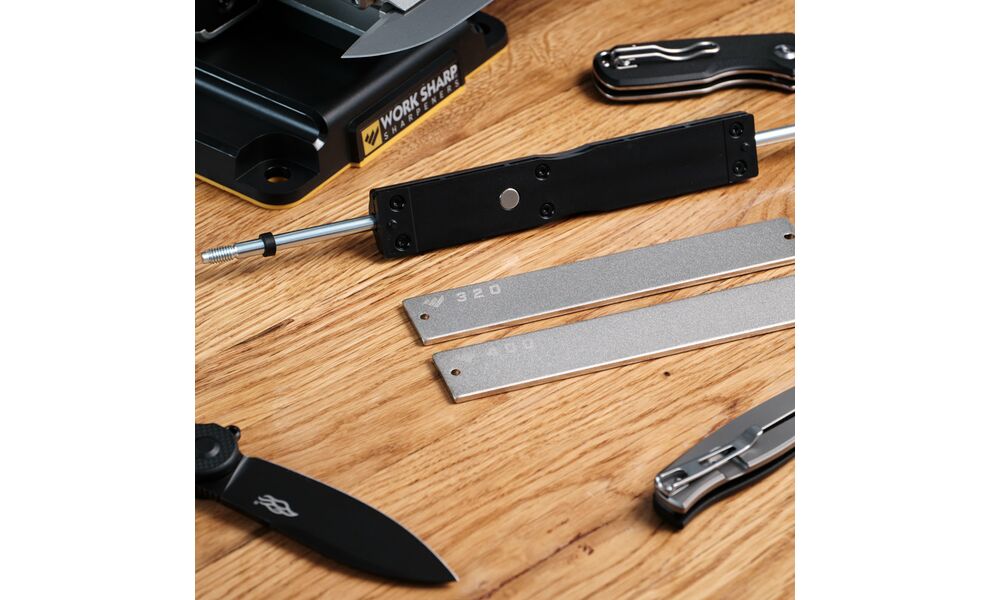 Набір змінних пластин Work Sharp Coarse Diamond (320/400) для точильної системи Precision Adjust, 2 шт., зображення 6