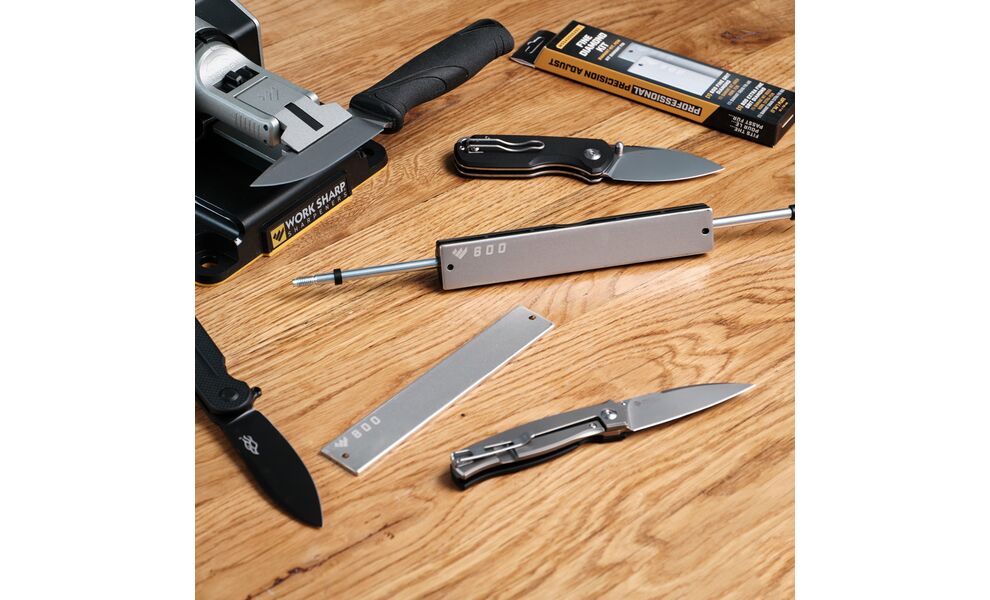 Набір змінних пластин Work Sharp Fine Diamond (600/800) для точильної системи Precision Adjust, 2 шт., зображення 5