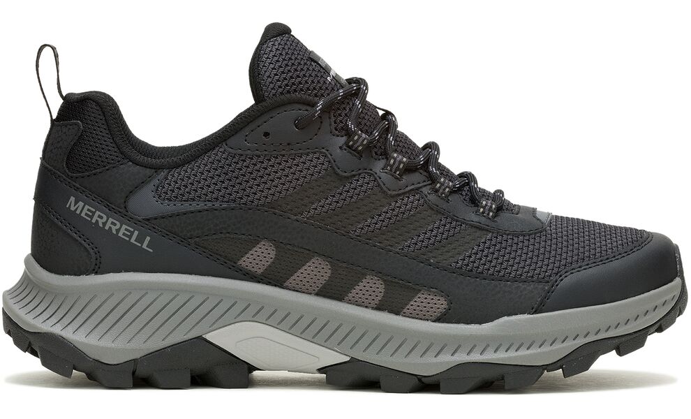 Трекінгові кросівки чоловічі Merrell Speed Strike 2 (Black), Колір виробника: Black, Тип колодки: середня, Розмір виробника: US 8,5 (EU 42), зображення 2