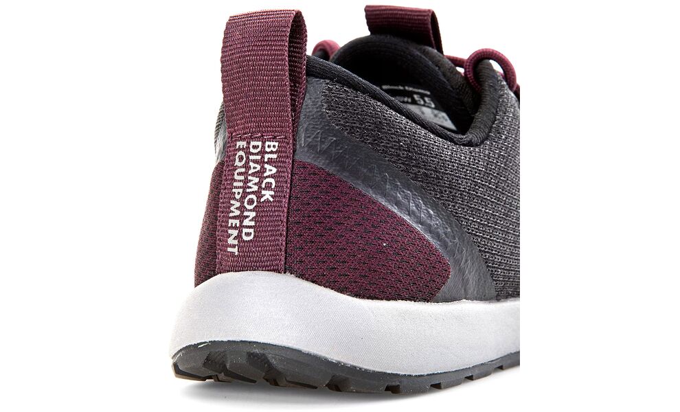 Кросівки жіночі Black Diamond Circuit - 580008 (Anthracite/Bordeaux), Колір виробника: Anthracite/Bordeaux, Тип колодки: середньо-вузька, Розмір виробника: US 6 (EU 36), зображення 9