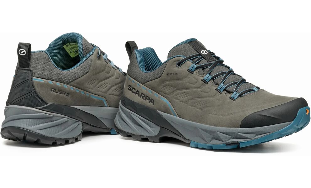 Трекінгові кросівки чоловічі SCARPA Rush 2 Pro GTX - 63133-200 (Titanium/Ocean), Колір виробника: Titanium/Ocean, Тип колодки: середня, Розмір виробника: EU 42, зображення 7