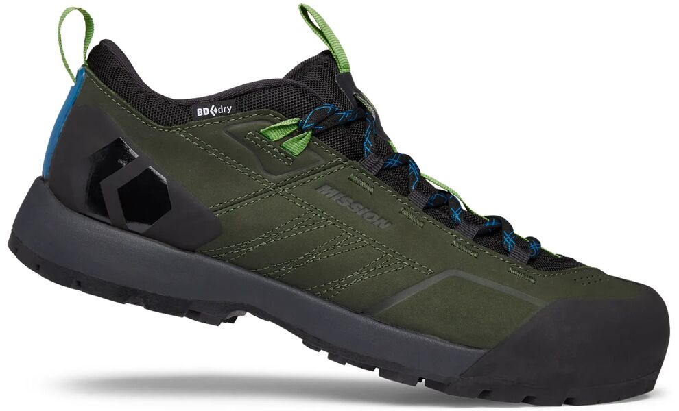 Кросівки чоловічі Black Diamond Mission LTHR LW WP - 580032 (Cypress/Black), Колір виробника: Cypress/Black, Тип колодки: середньо-вузька, Розмір виробника: US 11 (EU 44,5), зображення 2