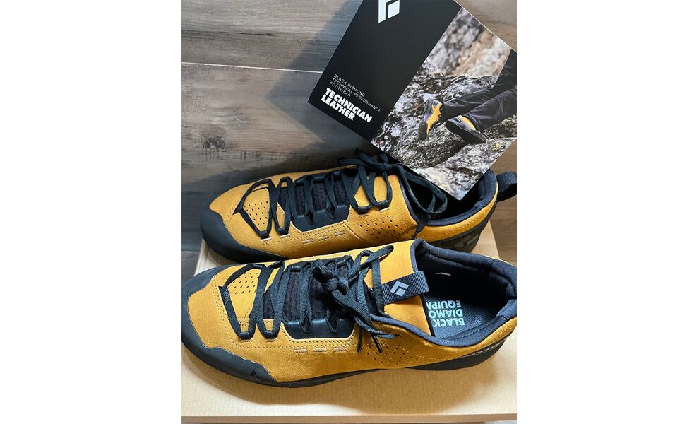 Кросівки чоловічі Black Diamond Technician LTHR - 580022 (Amber), Колір виробника: Amber, Тип колодки: середньо-вузька, Розмір виробника: US 9,5 (EU 42,5), зображення 15