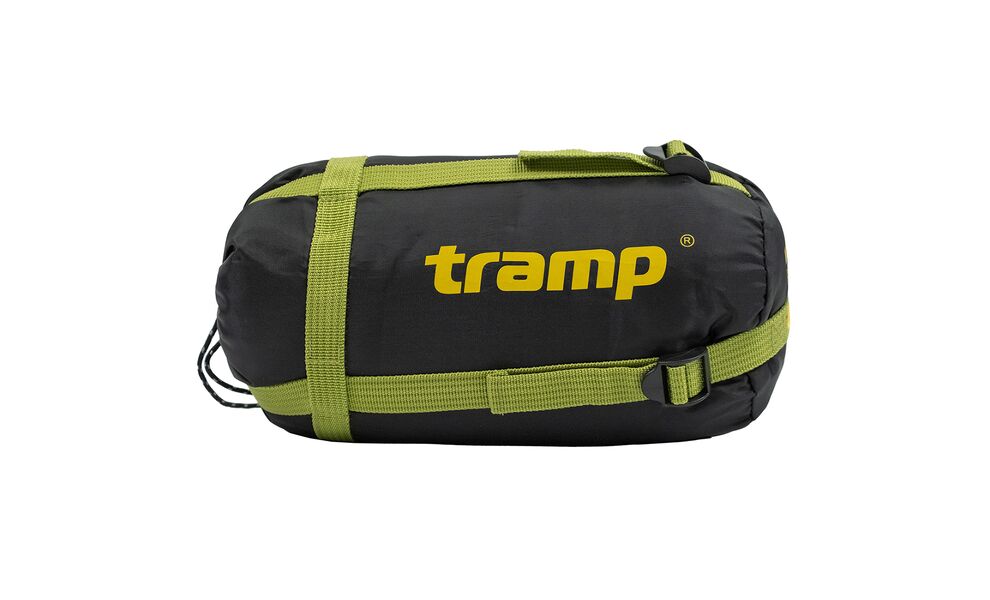 Демісезонний туристичний спальник Tramp Windy Light (Olive) до 5°C: з капюшоном, Максимальний зріст користувача: 195, Колір: Olive, Сторона застібки: ліва, зображення 10