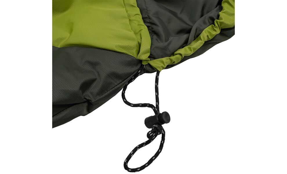 Демісезонний туристичний спальник Tramp Windy Light (Olive) до 5°C: з капюшоном, Максимальний зріст користувача: 195, Колір: Olive, Сторона застібки: ліва, зображення 9