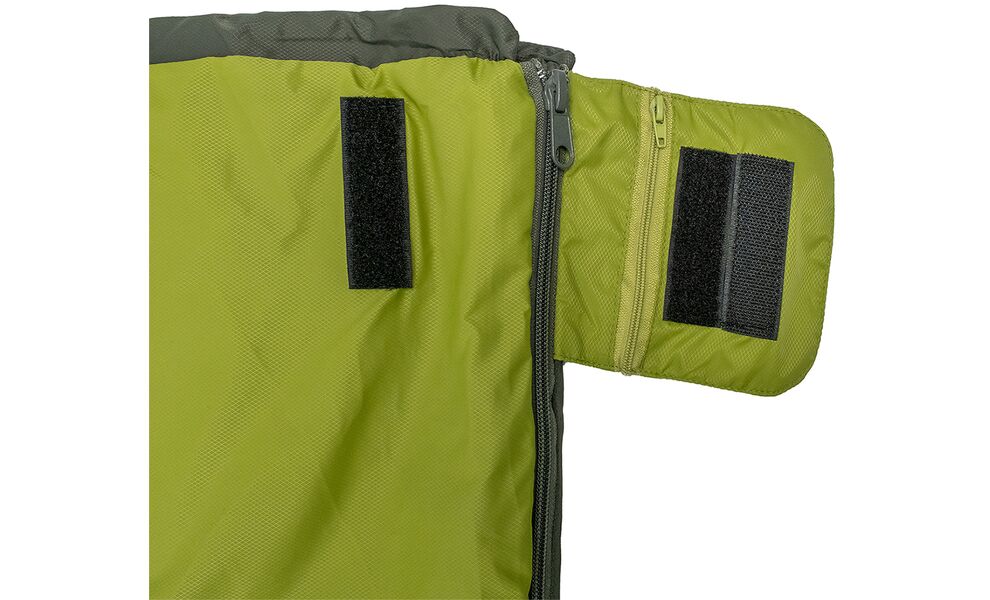 Літній кемпінговий спальник-ковдра Tramp Airy Light (Olive) до 10°C, Максимальний зріст користувача: 185, Колір: Olive, Сторона застібки: ліва, зображення 7