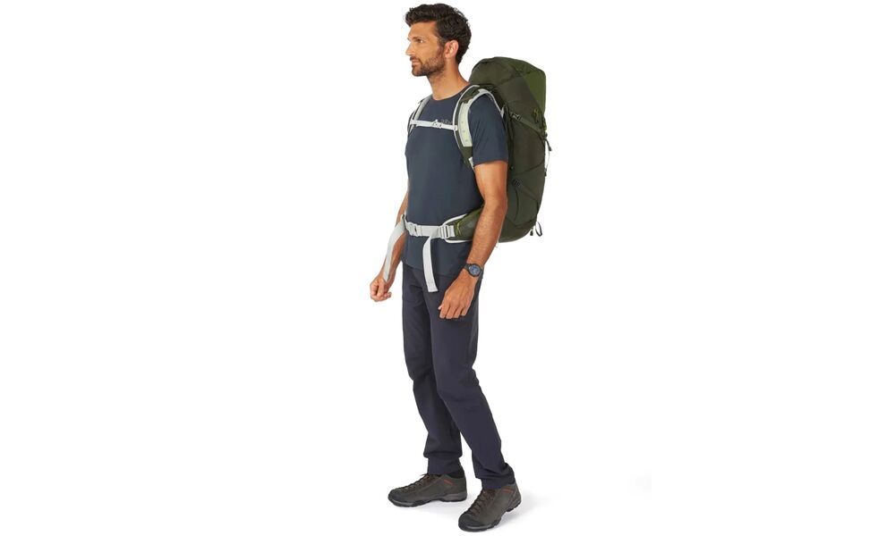 Рюкзак Lowe Alpine AirZone Trail Camino 37:42 - M (Black/Anthracite), Об'єм: 37-42, Колір виробника: Black/Anthracite, Тип розміру спинки: M, зображення 5