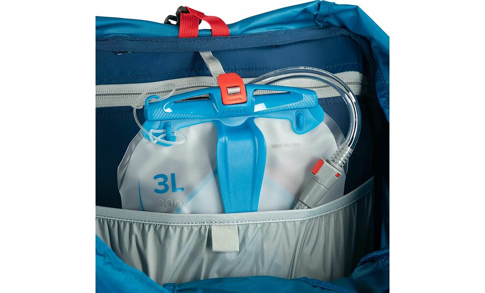 Рюкзак Osprey Atmos AG LT 50 - L/XL (Night Shift/Scoria Blue), Об'єм: 53, Колір виробника: Night Shift/Scoria Blue, Тип розміру спинки: L/XL, зображення 22