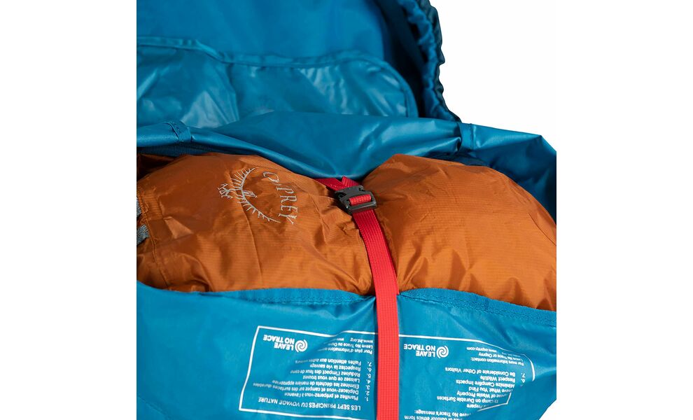 Рюкзак Osprey Atmos AG LT 50 - L/XL (Night Shift/Scoria Blue), Об'єм: 53, Колір виробника: Night Shift/Scoria Blue, Тип розміру спинки: L/XL, зображення 13