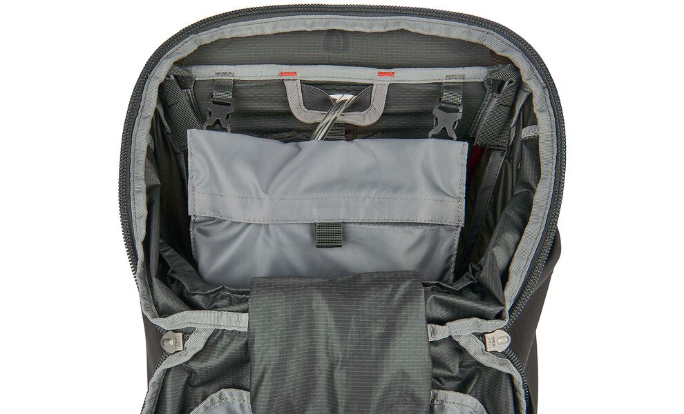 Рюкзак Sierra Designs Flex Capacitor 40-60 - S/M (Peat), Об'єм: 40-60, Колір виробника: Peat, Тип розміру спинки: S/M, Тип розміру поясу: S/M, зображення 12