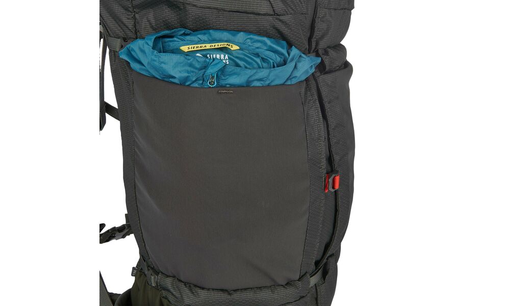 Рюкзак Sierra Designs Flex Capacitor 40-60 - M/L (Peat), Об'єм: 40-60, Колір виробника: Peat, Тип розміру спинки: M/L, Тип розміру поясу: M/L, зображення 13