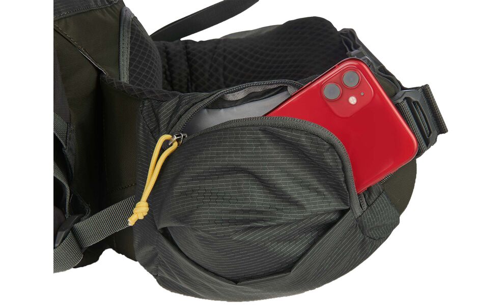 Рюкзак Sierra Designs Flex Capacitor 40-60 - M/L (Peat), Об'єм: 40-60, Колір виробника: Peat, Тип розміру спинки: M/L, Тип розміру поясу: M/L, зображення 15