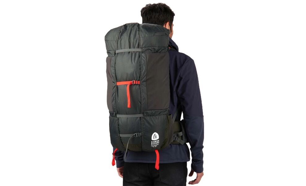 Рюкзак Sierra Designs Flex Capacitor 40-60 - M/L (Peat), Об'єм: 40-60, Колір виробника: Peat, Тип розміру спинки: M/L, Тип розміру поясу: M/L, зображення 16