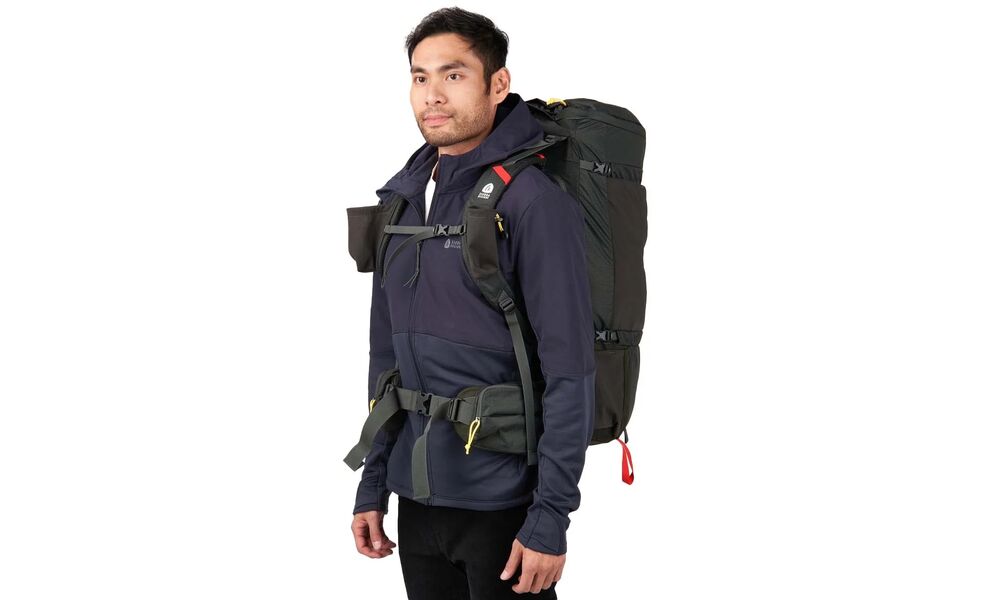 Рюкзак Sierra Designs Flex Capacitor 40-60 - S/M (Peat), Об'єм: 40-60, Колір виробника: Peat, Тип розміру спинки: S/M, Тип розміру поясу: S/M, зображення 17