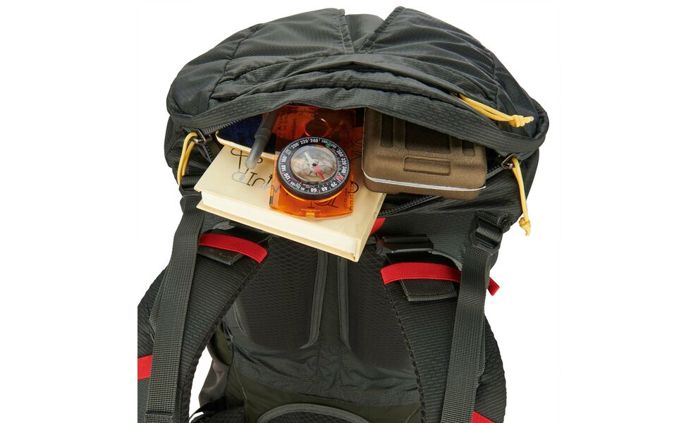 Рюкзак Sierra Designs Flex Capacitor 40-60 - S/M (Peat), Об'єм: 40-60, Колір виробника: Peat, Тип розміру спинки: S/M, Тип розміру поясу: S/M, зображення 8