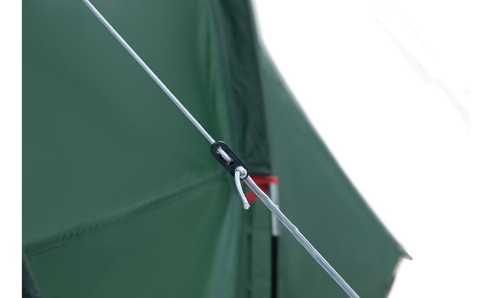 4-місний кемпінговий намет Totem Hurone 4 V2: на 2 спальні, Кількість місць: 4, Колір: Green, зображення 12