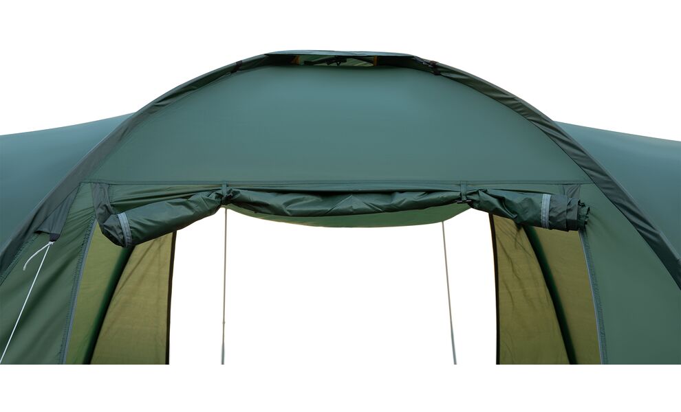 4-місний кемпінговий намет Totem Hurone 4 V2: на 2 спальні, Кількість місць: 4, Колір: Green, зображення 14
