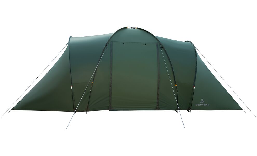 4-місний кемпінговий намет Totem Hurone 4 V2: на 2 спальні, Кількість місць: 4, Колір: Green, зображення 5