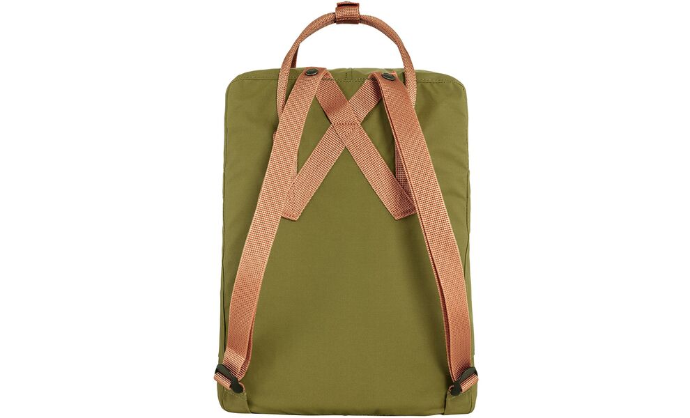 Рюкзак Fjallraven Kanken (631-241/Foliage Green-Peach Sand), 16 л, Об'єм: 16, Колір виробника: 631-241/Foliage Green-Peach Sand, зображення 2