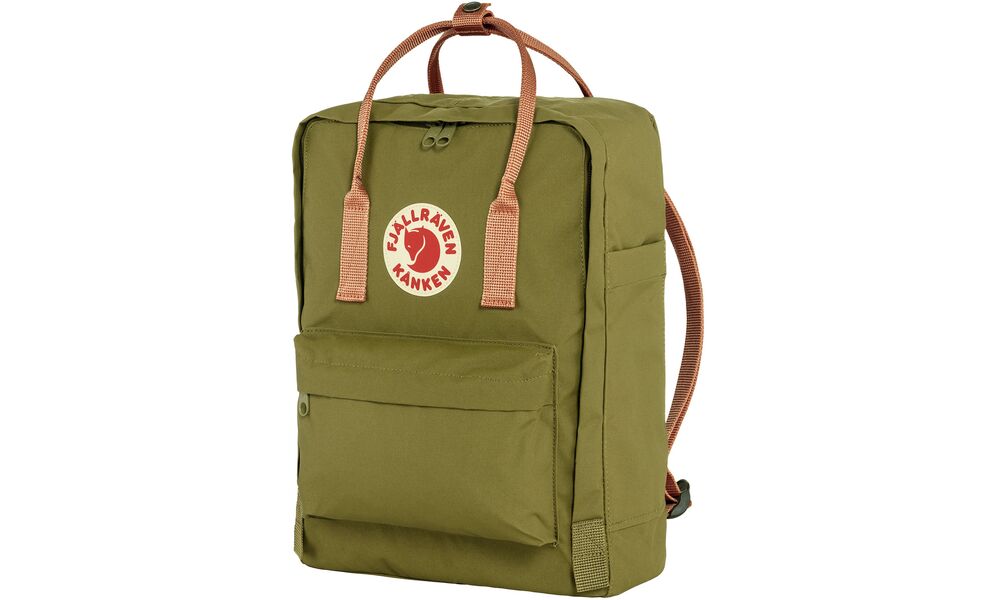 Рюкзак Fjallraven Kanken (631-241/Foliage Green-Peach Sand), 16 л, Об'єм: 16, Колір виробника: 631-241/Foliage Green-Peach Sand, зображення 3