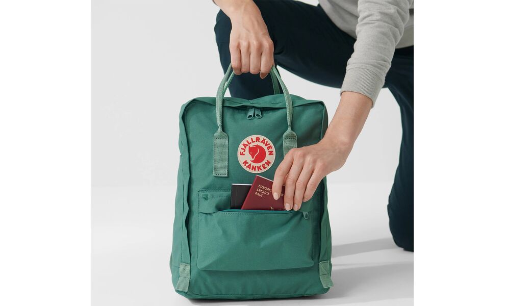 Рюкзак Fjallraven Kanken (243/Terracotta Brown), 16 л, Об'єм: 16, Колір виробника: 243/Terracotta Brown, зображення 8
