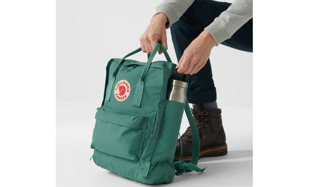 Рюкзак Fjallraven Kanken (243/Terracotta Brown), 16 л, Об'єм: 16, Колір виробника: 243/Terracotta Brown, зображення 9