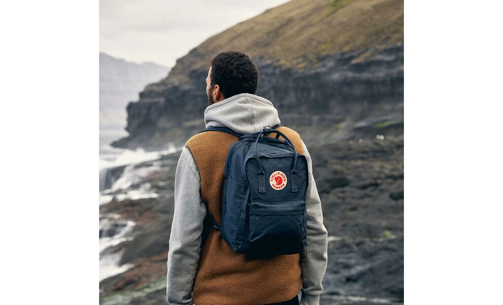 Рюкзак Fjallraven Kanken Laptop 15" - 23524 (560/Navy), 18 л, Об'єм: 18, Колір виробника: 560/Navy, зображення 8