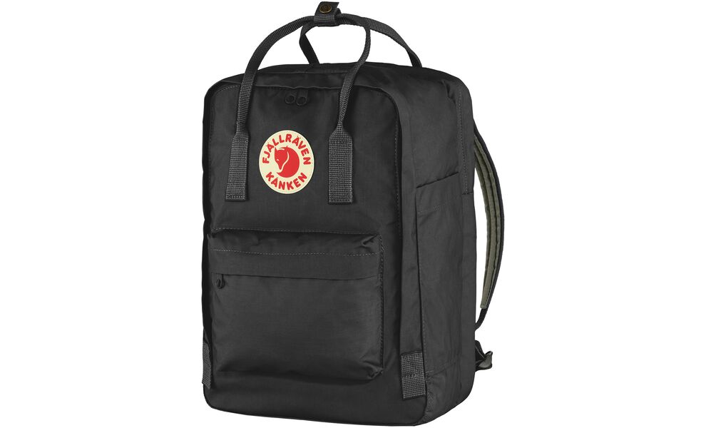 Рюкзак Fjallraven Kanken Laptop 15" - 23524 (550/Black), 18 л, Об'єм: 18, Колір виробника: 550/Black, зображення 3