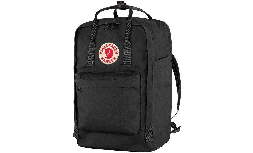 Рюкзак Fjallraven Kanken Laptop 17" - 23525 (550/Black), 20 л, Об'єм: 20, Колір виробника: 550/Black, зображення 3