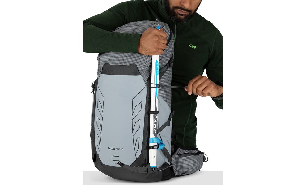 Рюкзак Osprey Talon Pro 30 (Silver Lining), Об'єм: 29, Колір виробника: Silver Lining, зображення 6