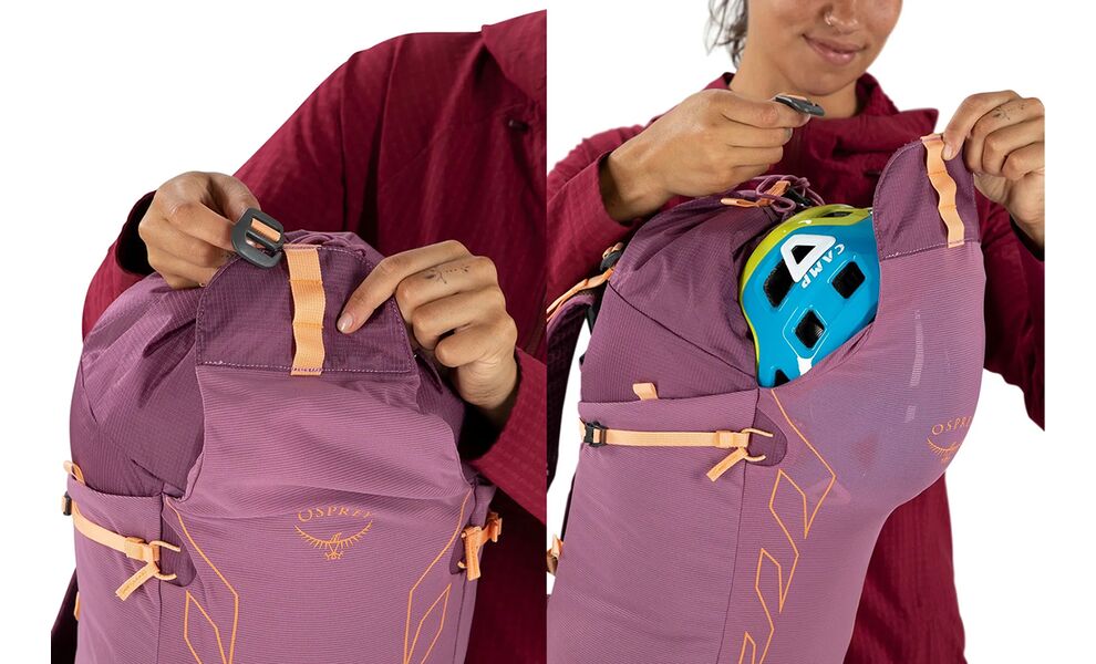 Рюкзак Osprey Tempest Velocity 20 - WM/L (Pashmina/Melon), Об'єм: 20, Колір виробника: Pashmina/Melon, Тип розміру спинки: WM/L, зображення 10