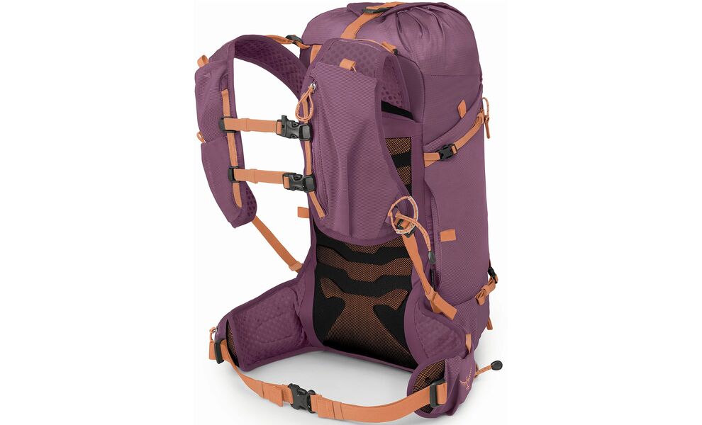 Рюкзак Osprey Tempest Velocity 20 - WXS/S (Pashmina/Melon), Об'єм: 18, Колір виробника: Pashmina/Melon, Тип розміру спинки: WXS/S, зображення 2