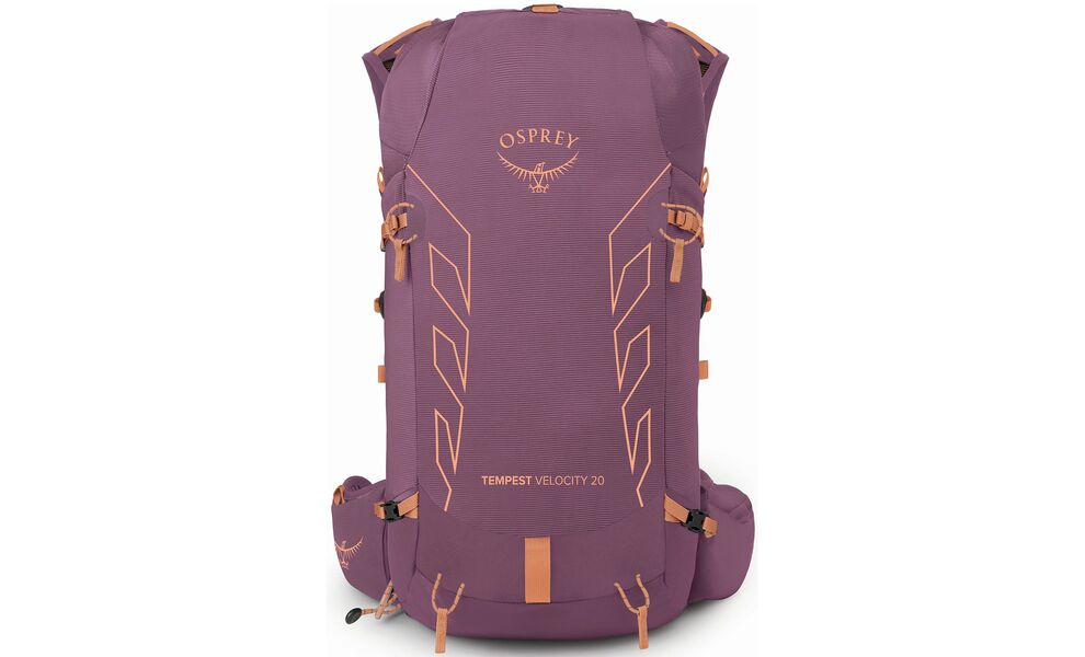 Рюкзак Osprey Tempest Velocity 20 - WM/L (Pashmina/Melon), Об'єм: 20, Колір виробника: Pashmina/Melon, Тип розміру спинки: WM/L, зображення 3