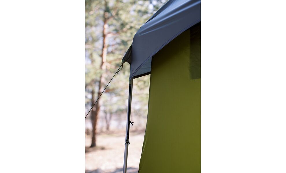 Кемпінговий каркасний тент для душу/туалету Tribe Shower Pro, Розмір: 140x140x230, Колір виробника: Olive, зображення 16