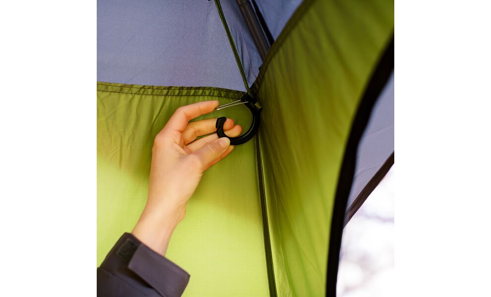 Кемпінговий каркасний тент для душу/туалету Tribe Shower Pro, Розмір: 140x140x230, Колір виробника: Olive, зображення 20