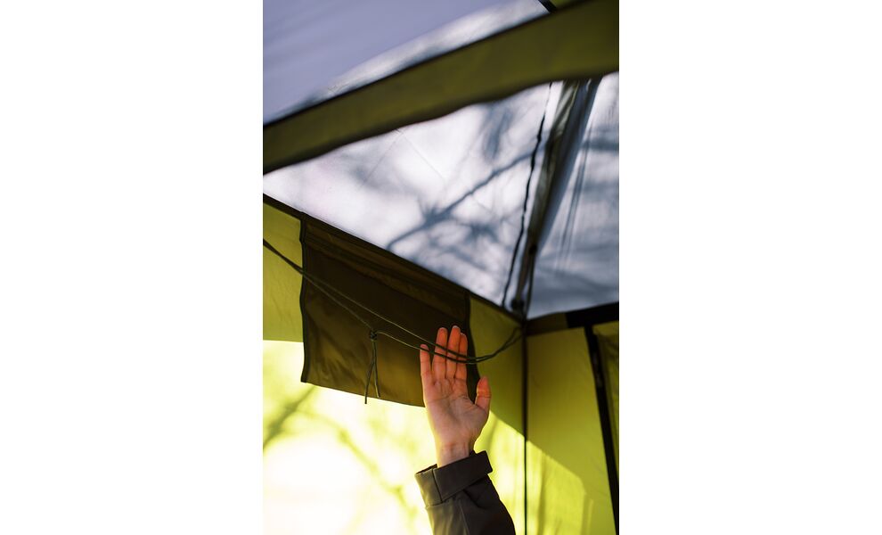 Кемпінговий каркасний тент для душу/туалету Tribe Shower Pro, Розмір: 140x140x230, Колір виробника: Olive, зображення 22